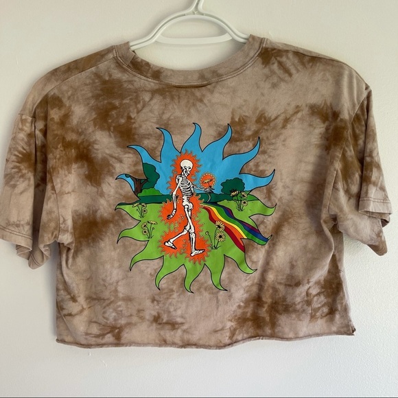 Empyre Crop Top Tie Dyed Crop Top - Picture 1 of 8